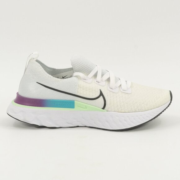 Nike Women's React Infinity Run Flyknit 'White Ombre' CD4372-102 Running size 6 - Picture 1 of 9